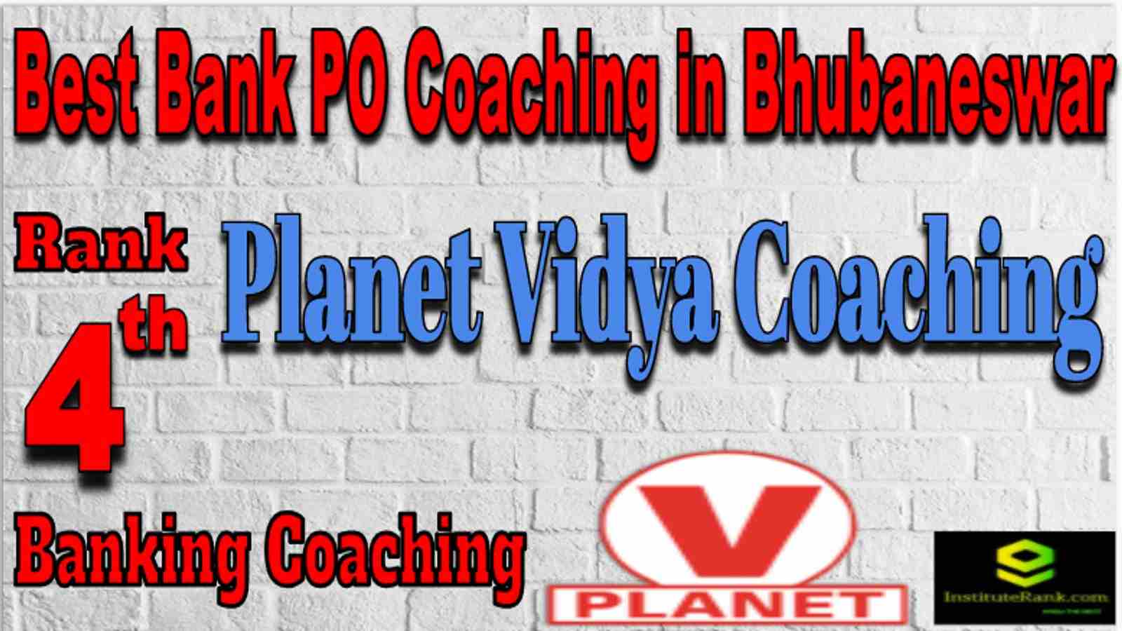 Rank 4 Best Banking PO Coaching in Bhubaneswar