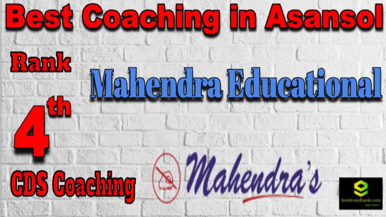 Rank 4 Best CDS Coaching in Asansol