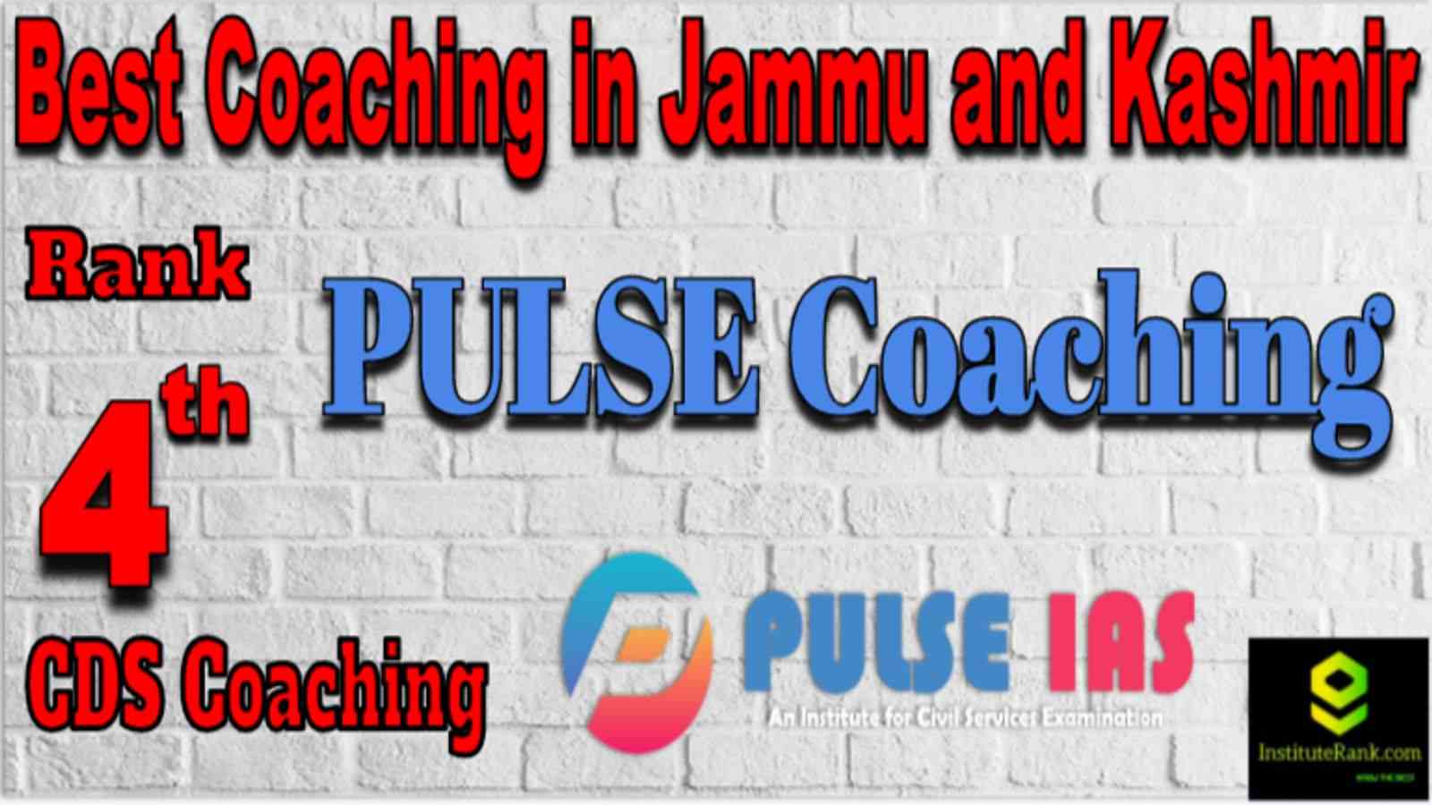 Rank 4 Best CDS Coaching in Jammu and Kashmir