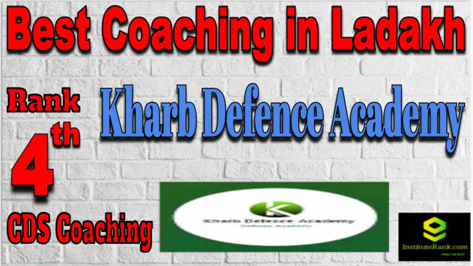 Rank 4 Best CDS Coaching in Ladakh