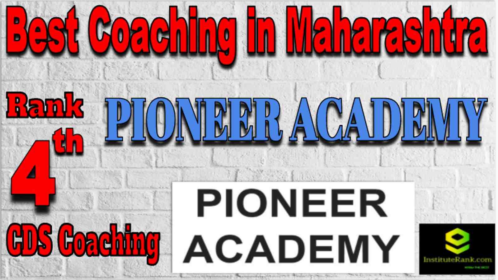 Rank 4 Best CDS Coaching in Maharastra