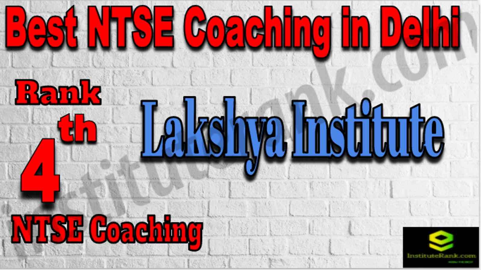 Rank 4 Best NTSE Coaching in Delhi Rank 4 Best NTSE Coaching in Delhi