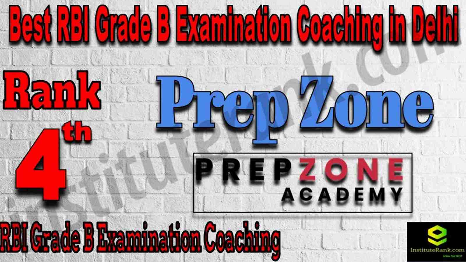 Rank 4 Best RBI Grade B Exam Coaching in Delhi Rank 4 Best RBI Grade B Exam Coaching in Delhi