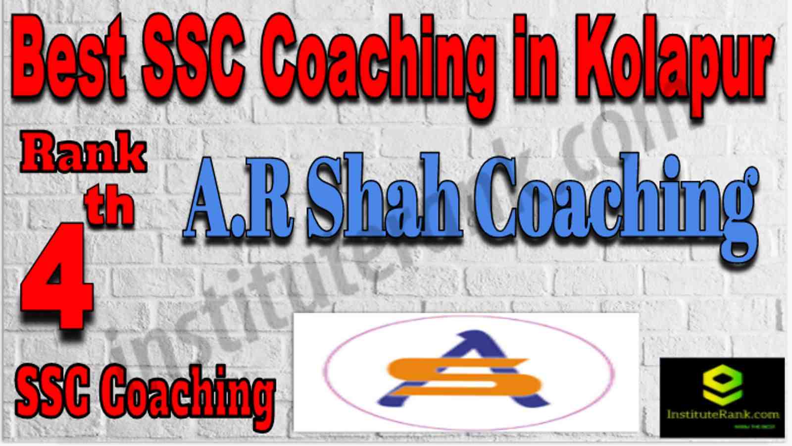 Rank 4 Best SSC Coaching in Kolapur