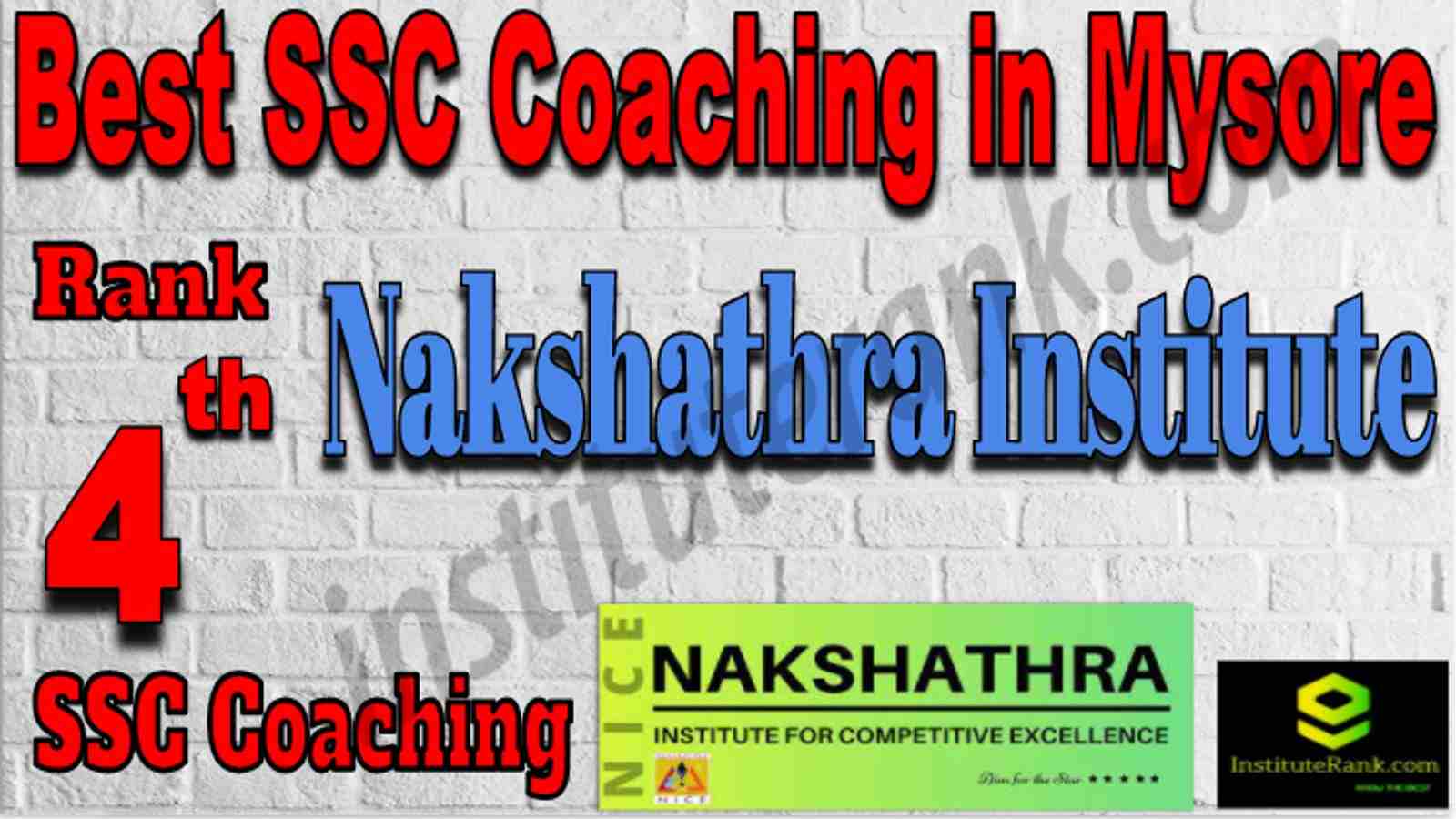 Rank 4 Best SSC Coaching in Mysore