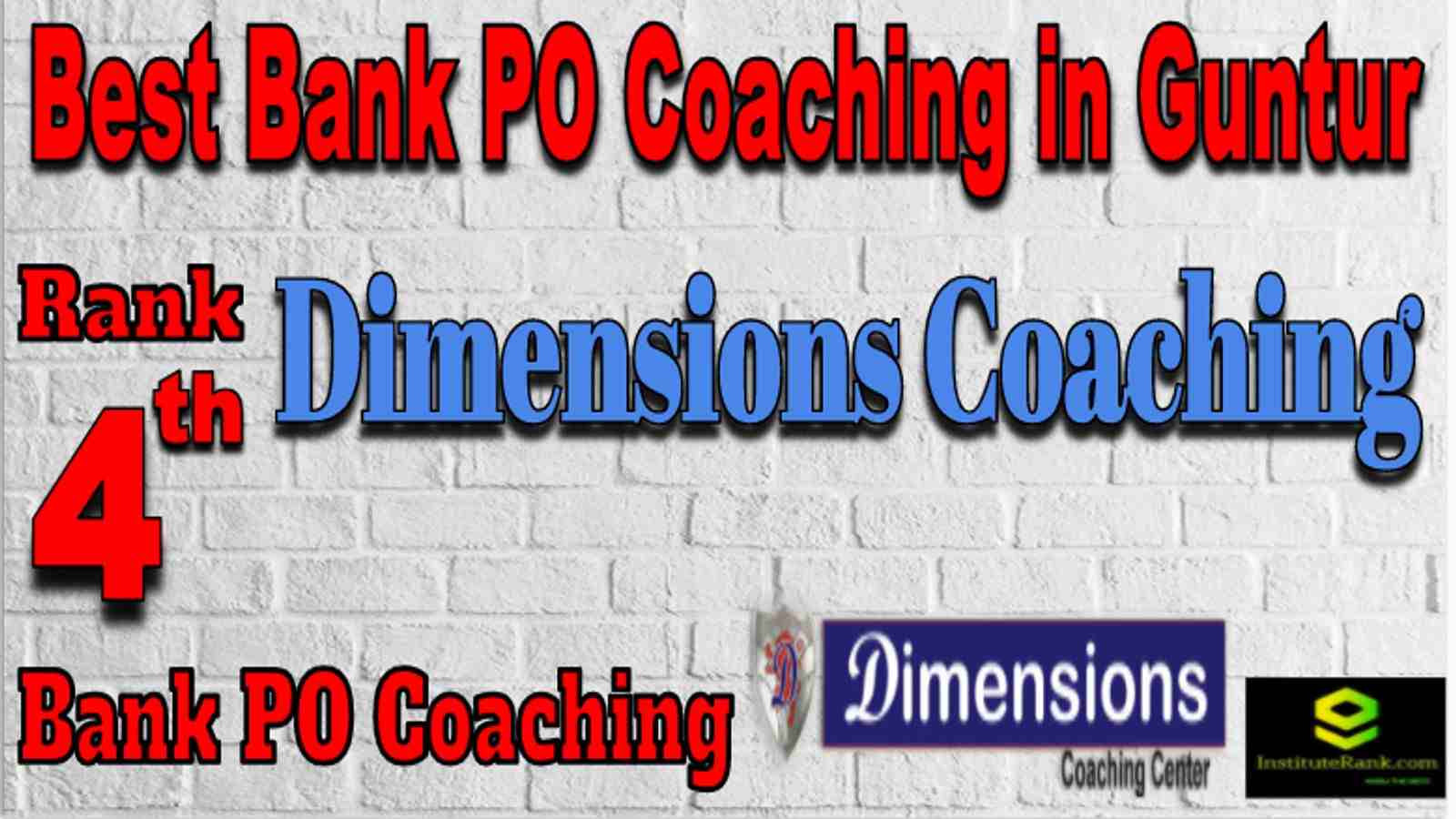 Rank 4 Top Banking PO Coaching in Guntur