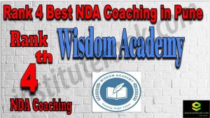 Rank 4. NDA Coaching in Pune