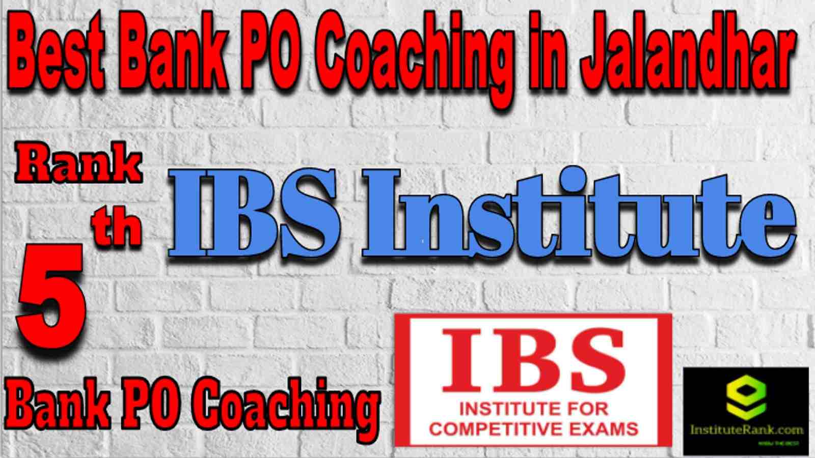 Rank 5 Best Banking PO Coaching in Jalandhar