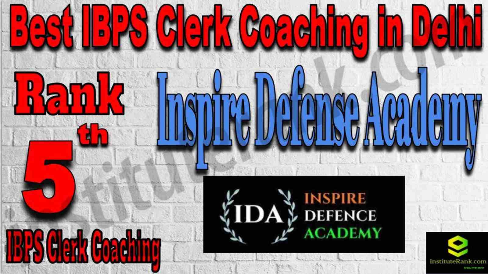 Rank 5 Best IBPS Clerk Coaching in Delhi