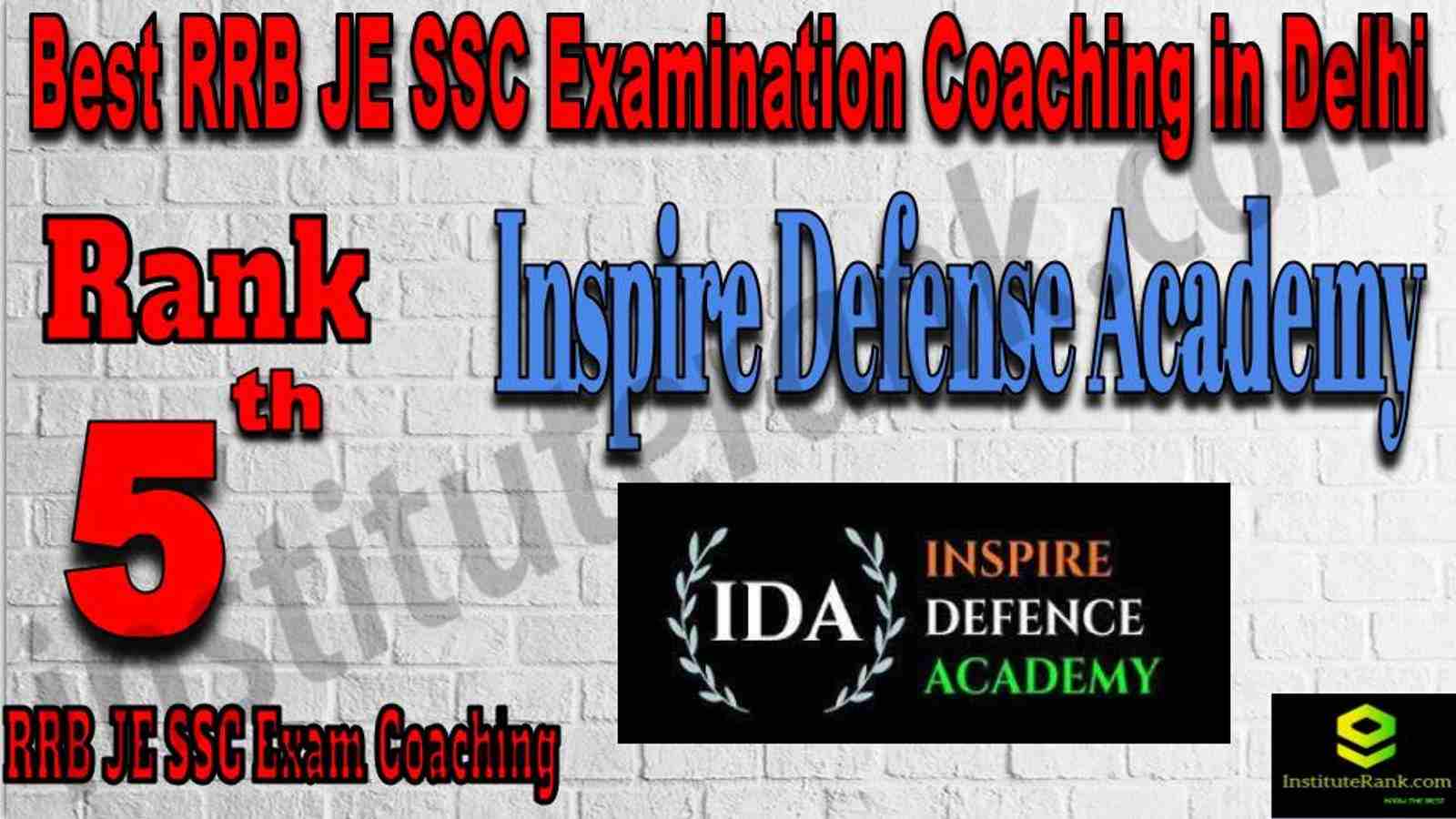 Rank 5 Best RRB JE SSC Examination Coaching in Delhi Rank 5 Best RRB JE SSC Examination Coaching in Delhi