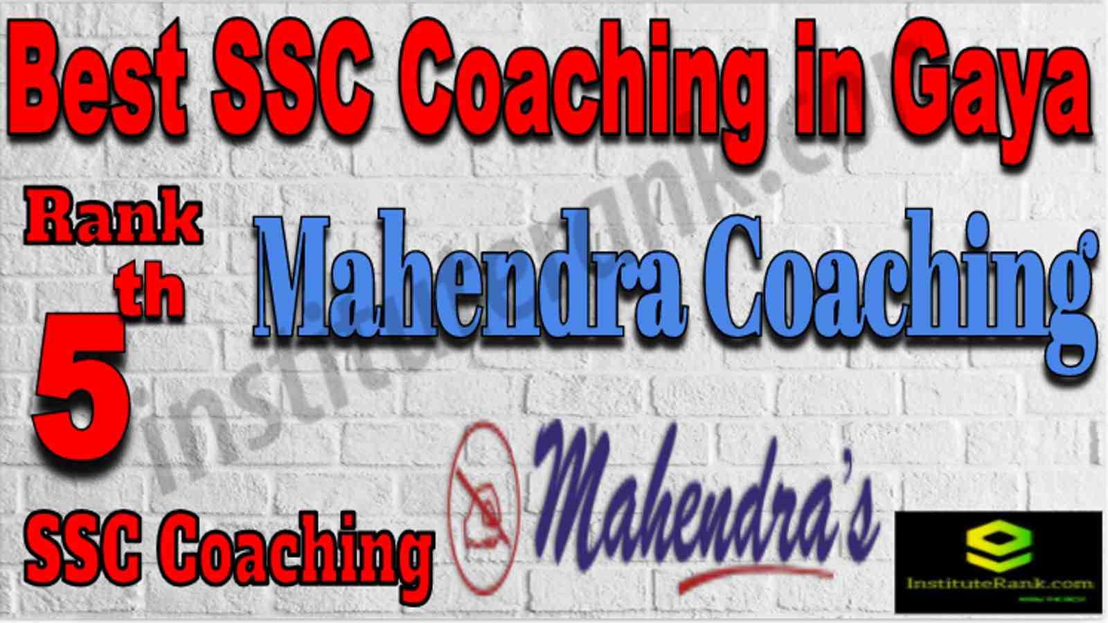 Rank 5 Best SSC Coaching in Gaya