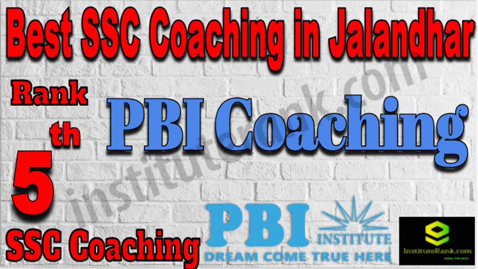 Rank 5 Best SSC Coaching in Jalandhar