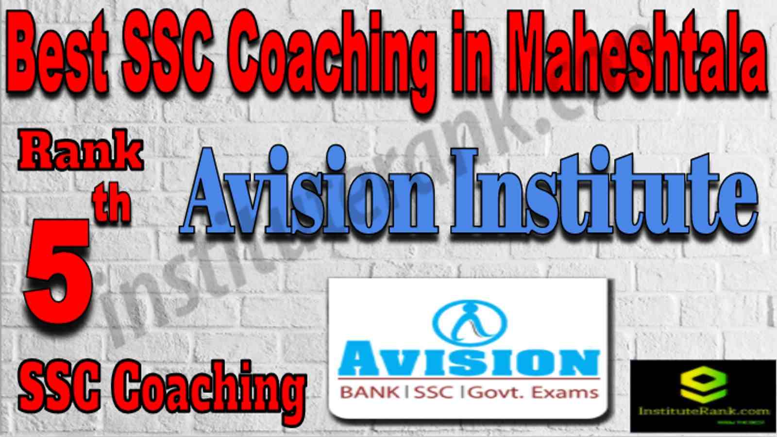 Rank 5 Best SSC Coaching in Maheshtala