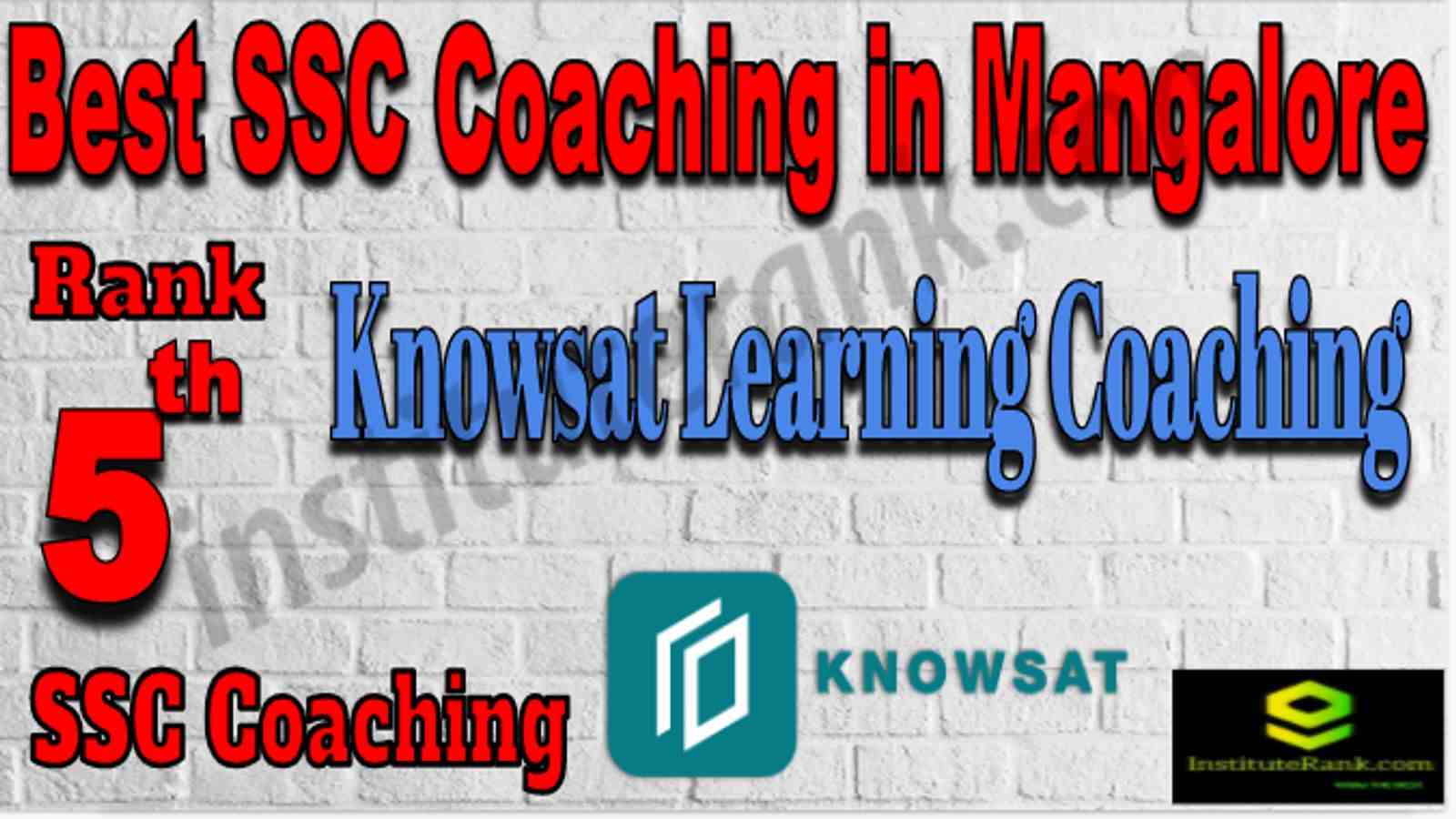 Rank 5 Best SSC Coaching in Mangalore