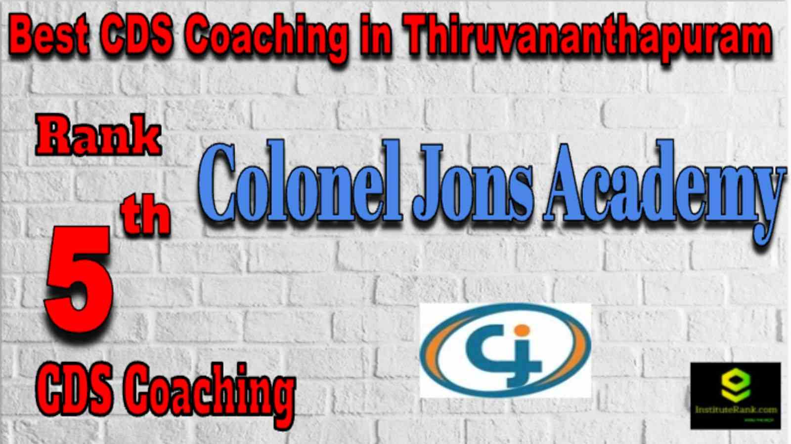 Rank 5 top CDS Coaching in Thiruvananthapuram
