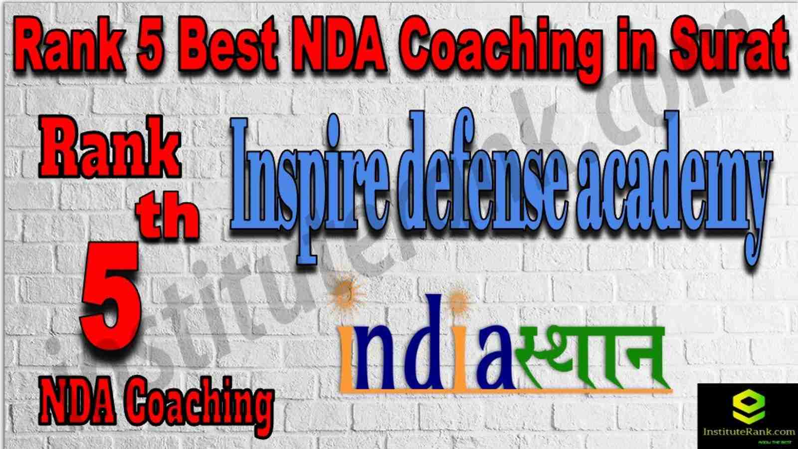 Rank 5. NDA coaching in Surat