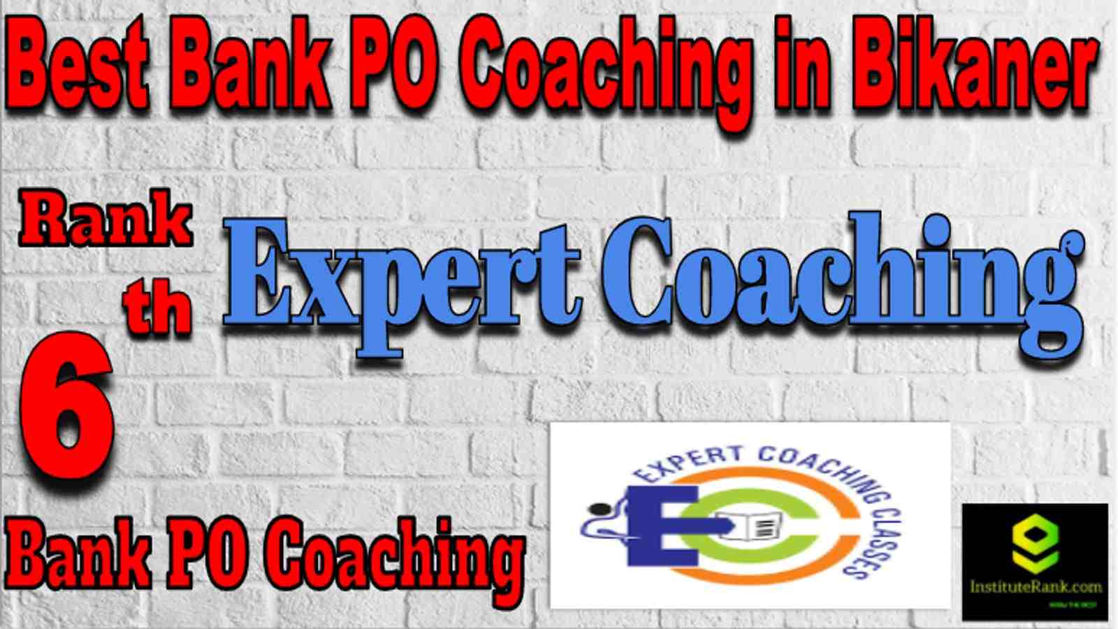 Rank 6 Best Banking PO Coaching in Bikaner