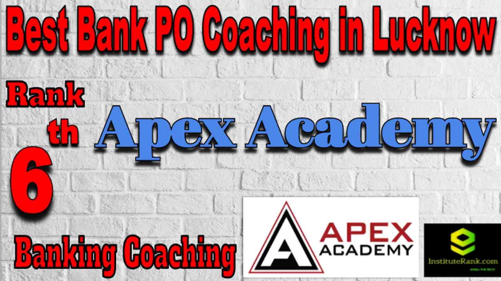 Rank 6 Best Banking PO Coaching in Lucknow