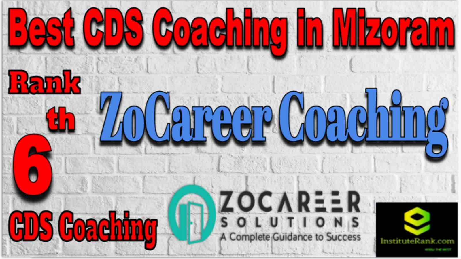 Rank 6 Best CDS Coaching in Mizoram