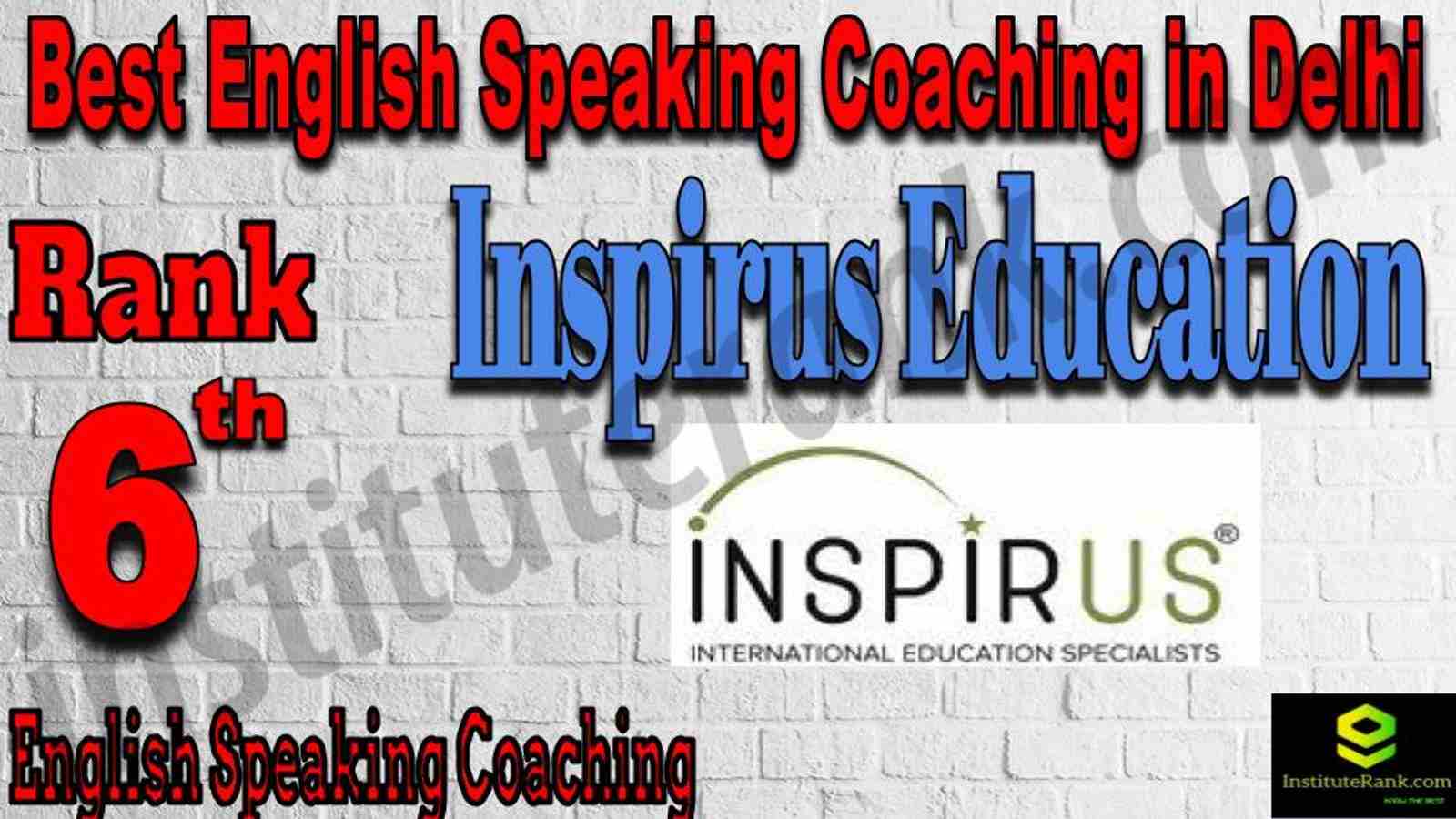 Rank 6 Best English Speaking Coaching in Delhi