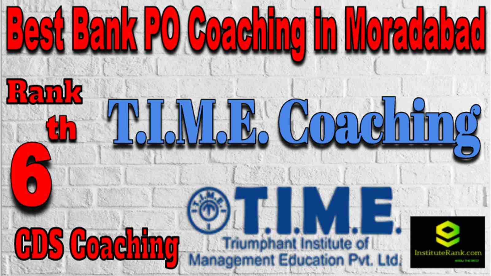 Rank 6 Best PO Coaching in Moradabad