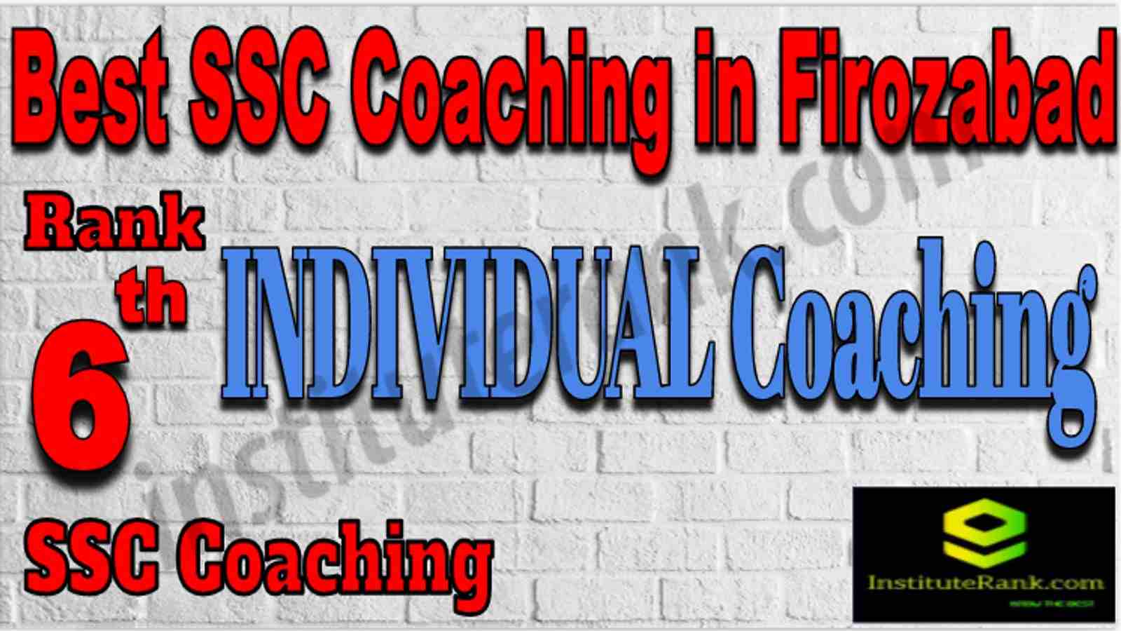 Rank 6 Best SSC Coaching in Firozabad