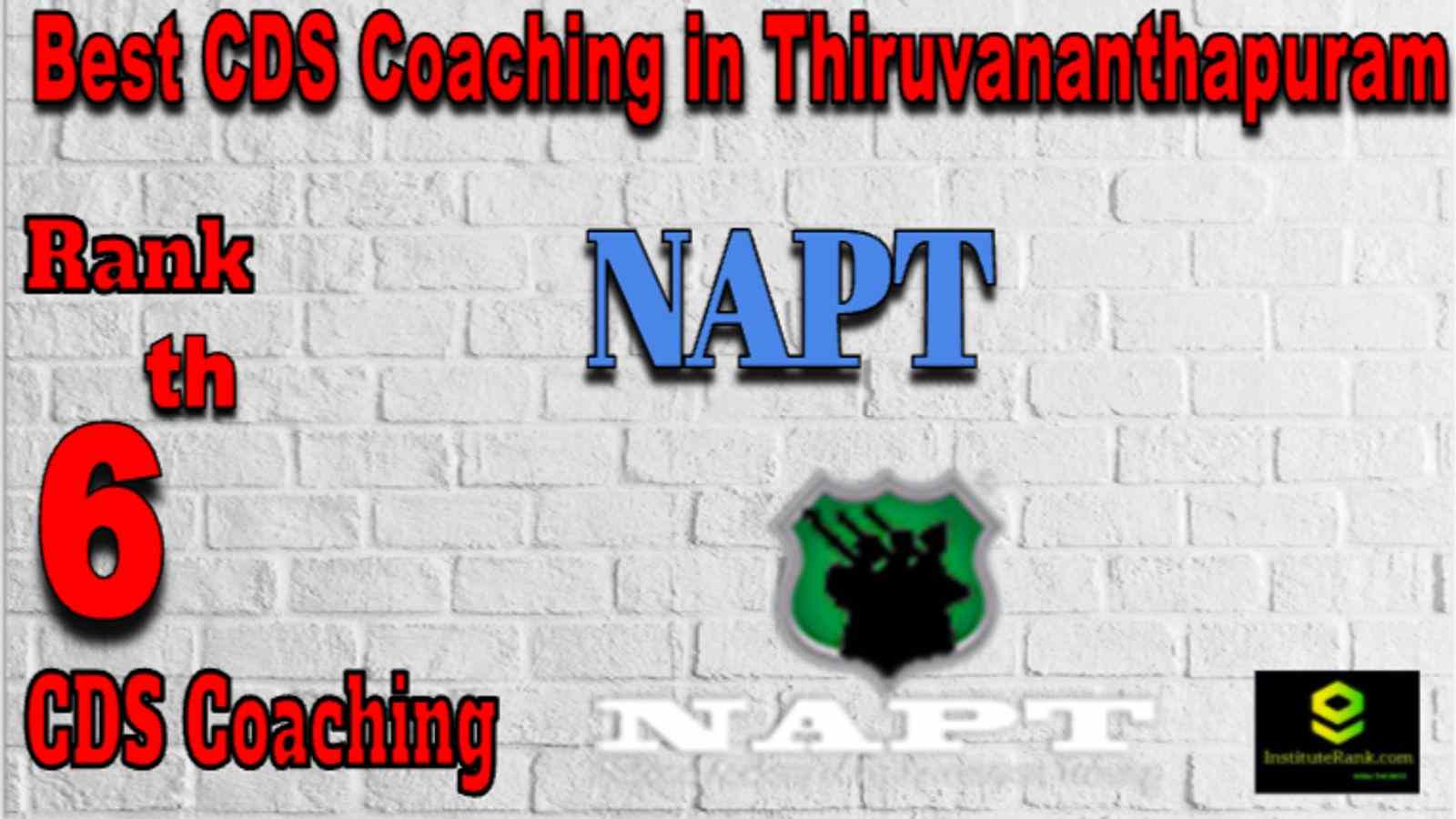 Rank 6 top CDS Coaching in Thiruvananthapuram