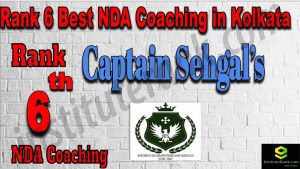 Rank 6. NDA Coaching In Kolkata