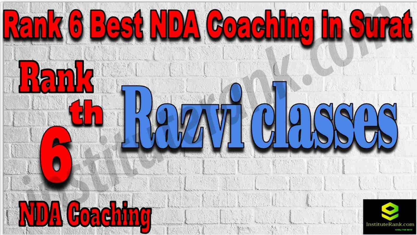 Rank 6. NDA coaching in Surat