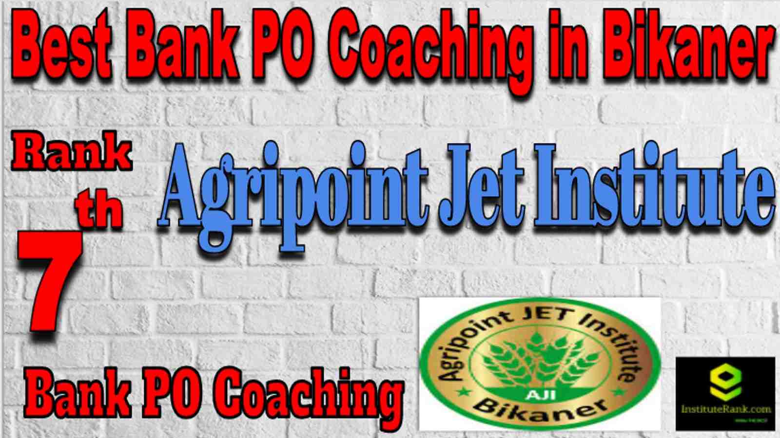 Rank 7 Best Banking PO Coaching in Bikaner