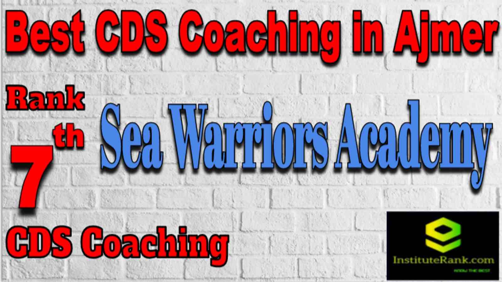 Rank 7 Best CDS Coaching in Ajmer
