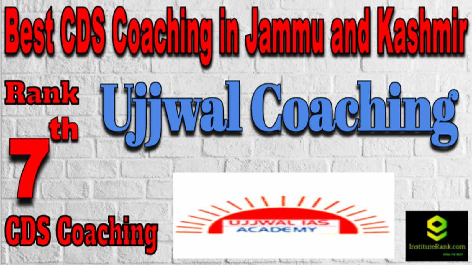 Rank 7 Best CDS Coaching in Jammu and Kashmir