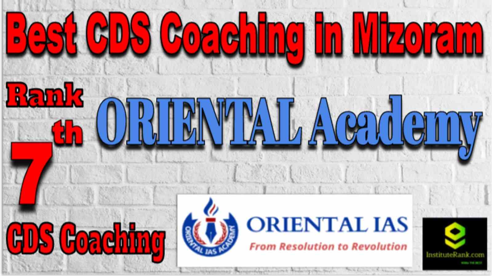 Rank 7 Best CDS Coaching in Mizoram