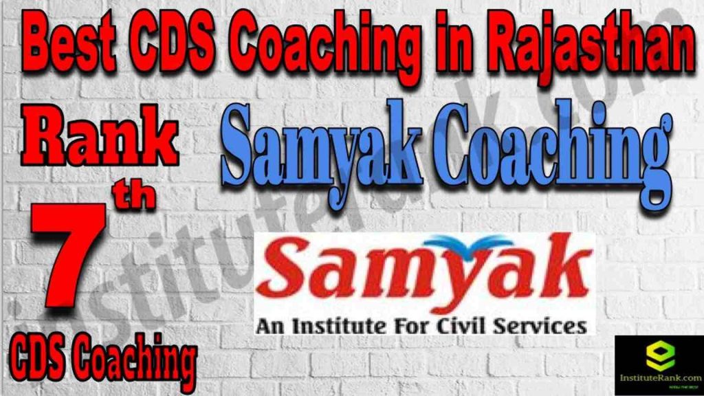 Rank 7 Best CDS Coaching in Rajasthan Rank 7 Best CDS Coaching in Rajasthan