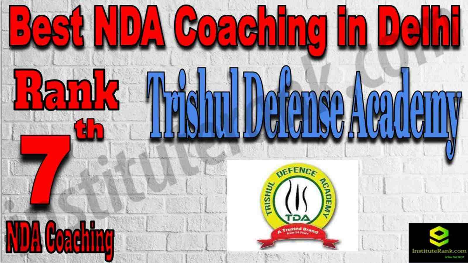 Rank 7 Best NDA Coaching in Delhi