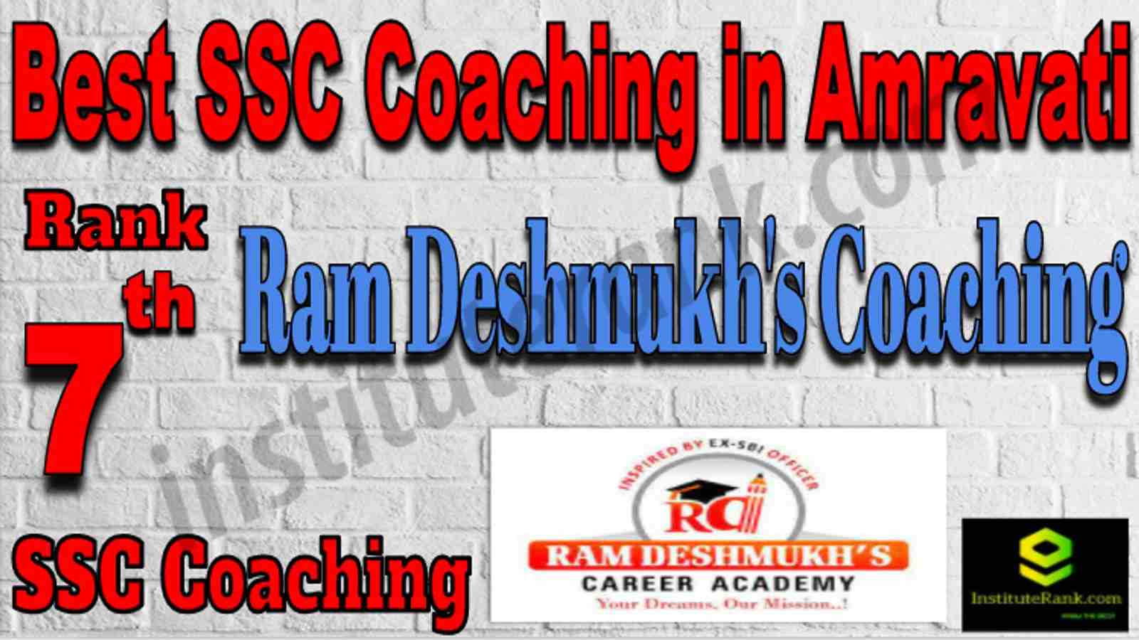 Rank 7 Best SSC Coaching in Amravati