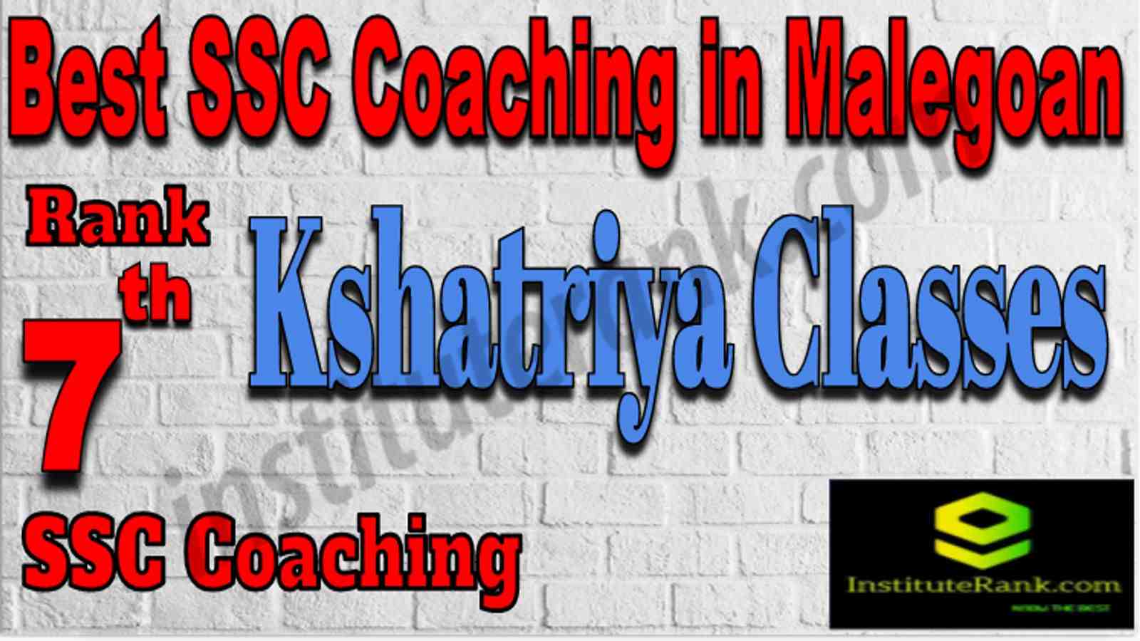 Rank 7 Best SSC Coaching in Malegaon