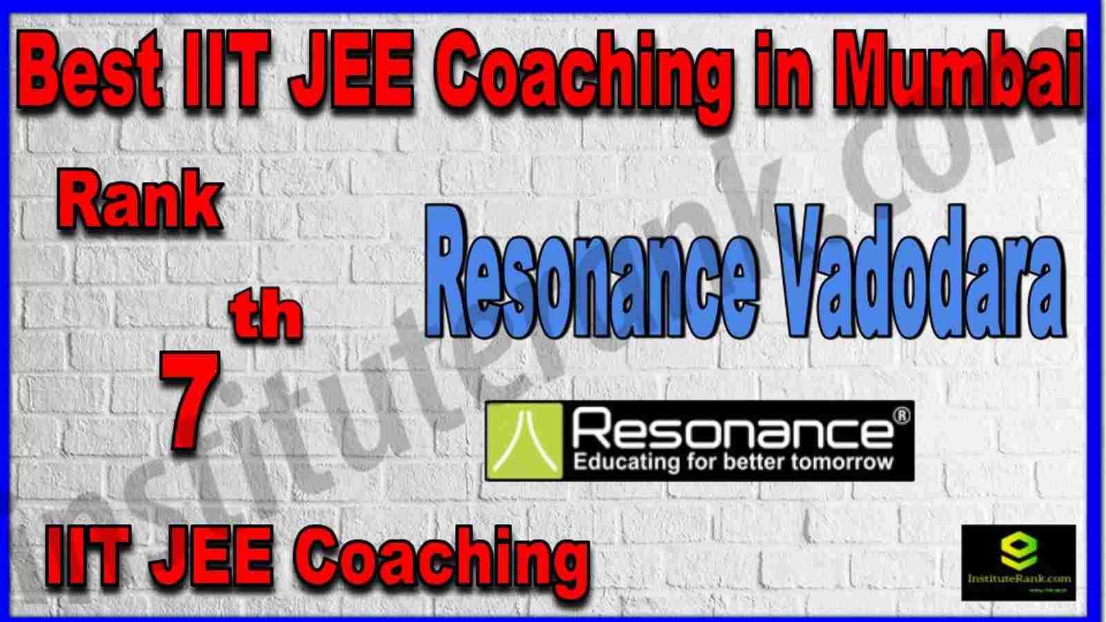 Rank 7h Best IIT JEE Coaching in Mumbai