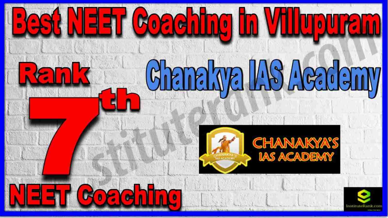 Rank 7th Best NEET Coaching in Villupuram Rank 7th Best NEET Coaching in Villupuram