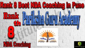 Rank 8. NDA Coaching in Pune