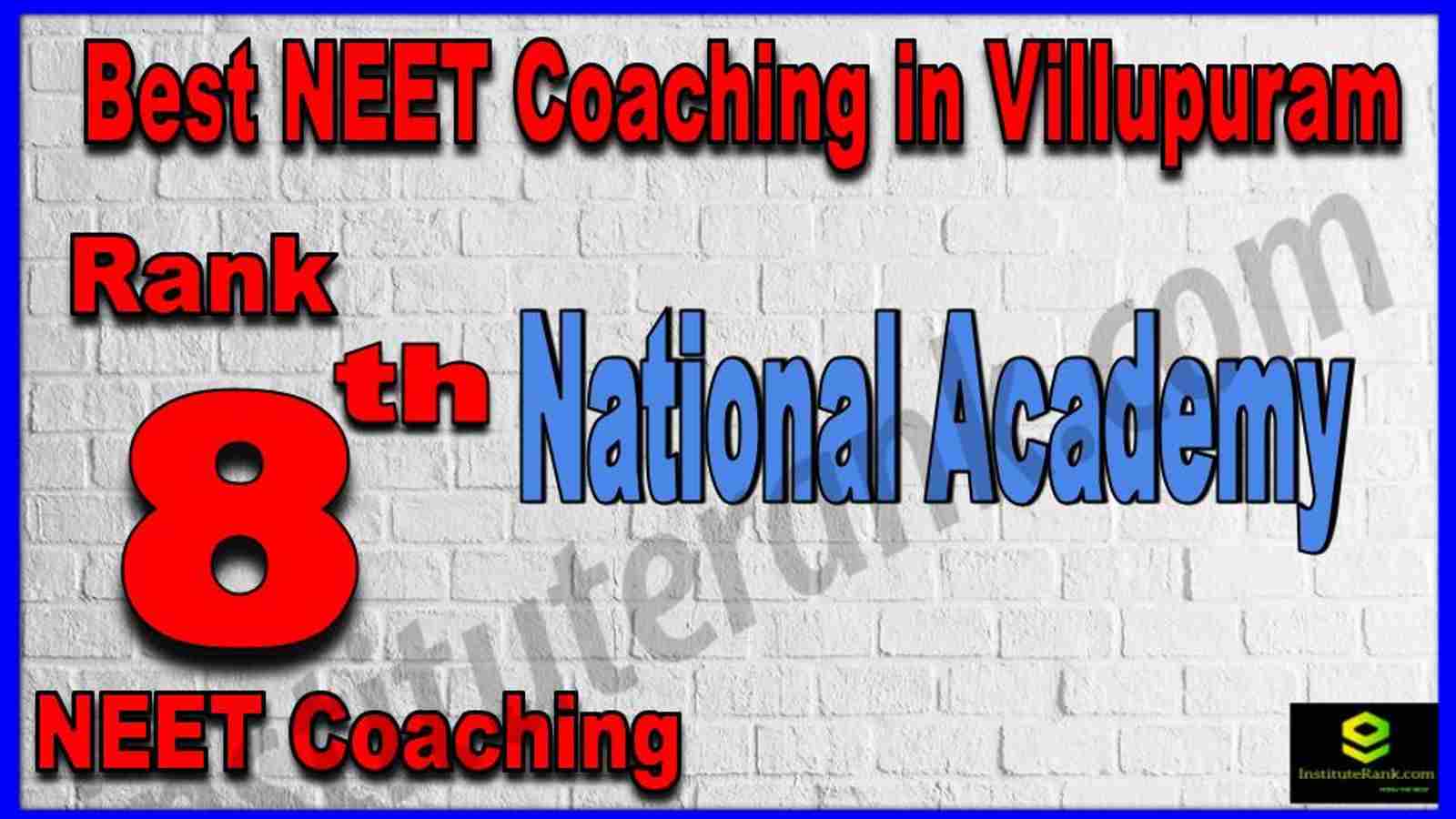 Rank 8th Best NEET Coaching in Villupuram Rank 8th Best NEET Coaching in Villupuram