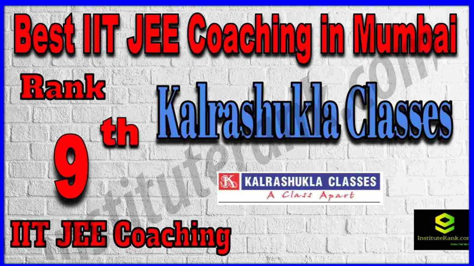 Rank 9th Best IIT JEE Coaching in Mumbai