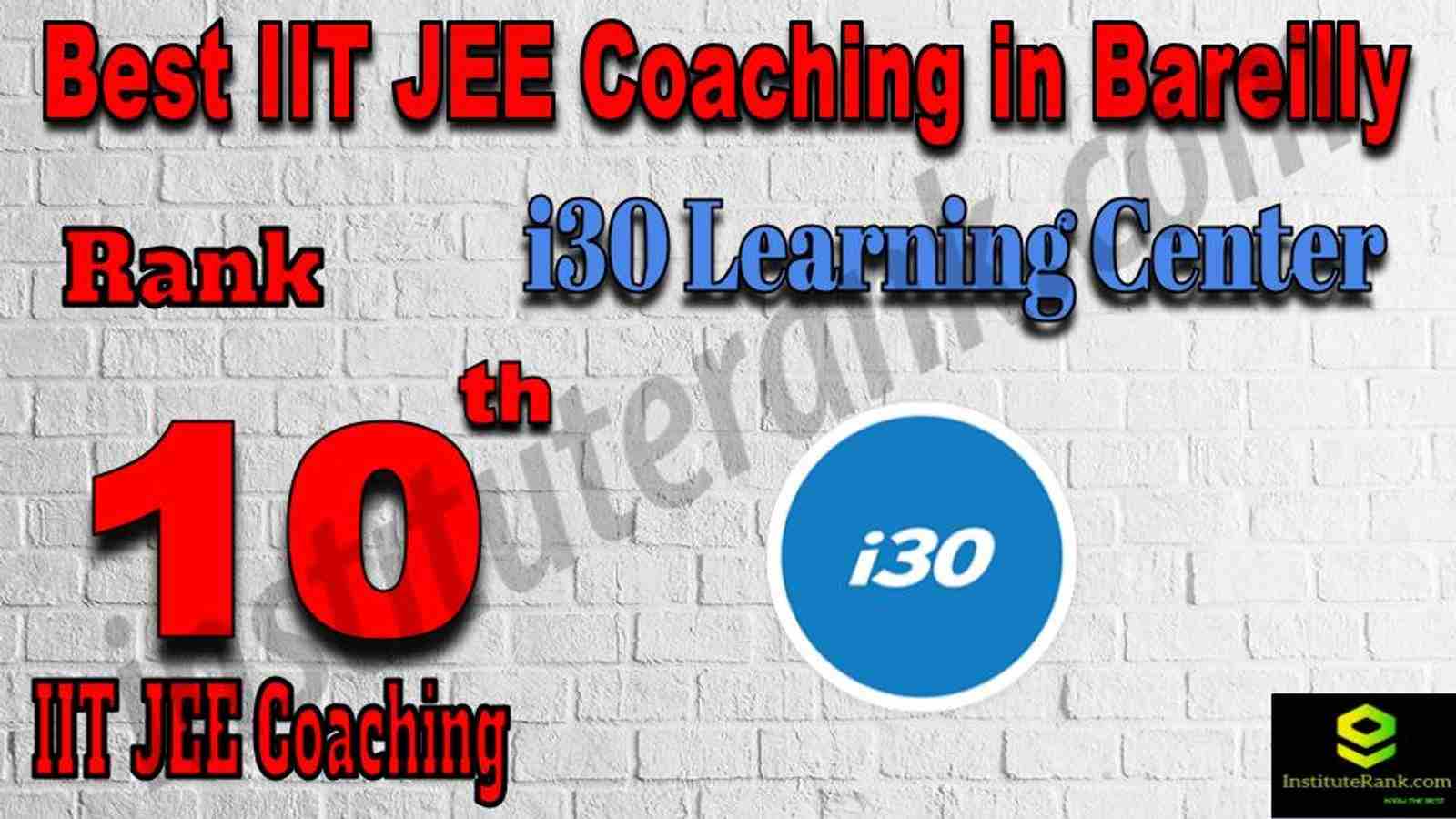 10th Best IIT JEE Coaching in Bareilly 10th Best IIT JEE Coaching in Bareilly
