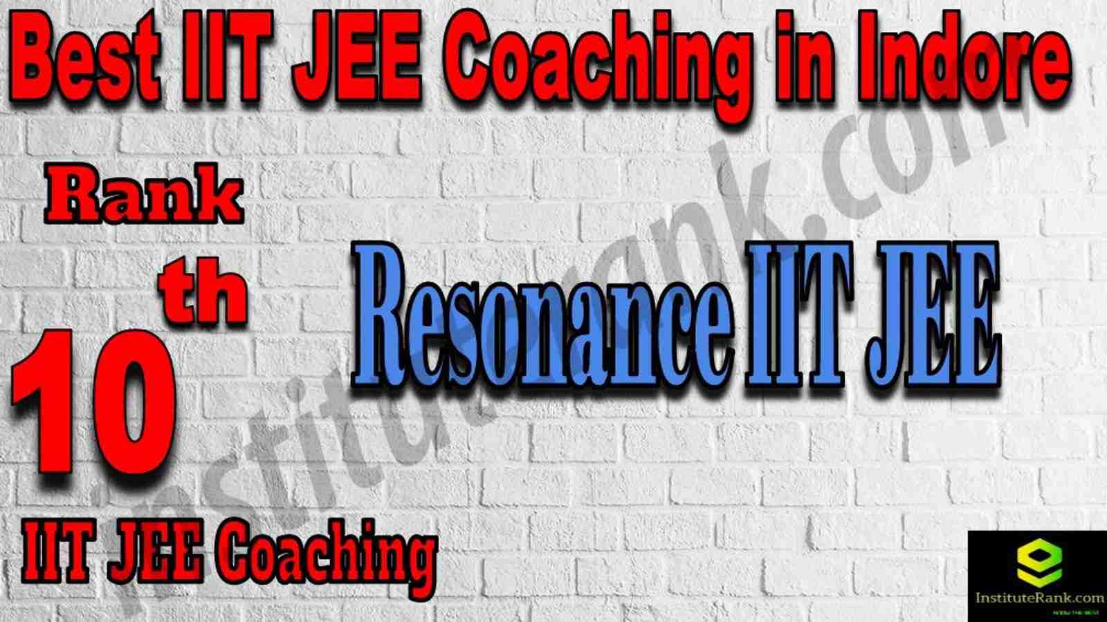 10th Best IIT JEE Coaching in Indore