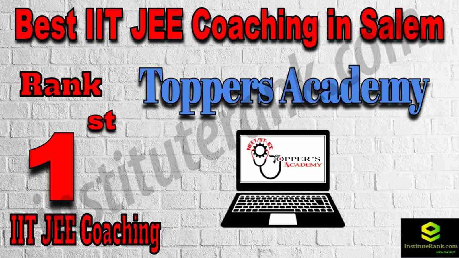 1st Best IIT JEE Coaching in Salem 1st Best IIT JEE Coaching in Salem