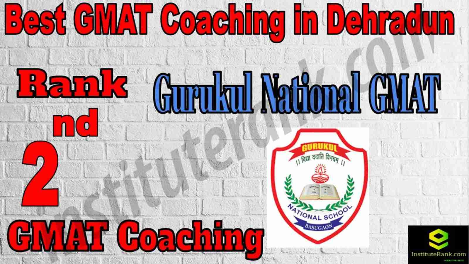2nd Best GMAT Coaching in Dehradun