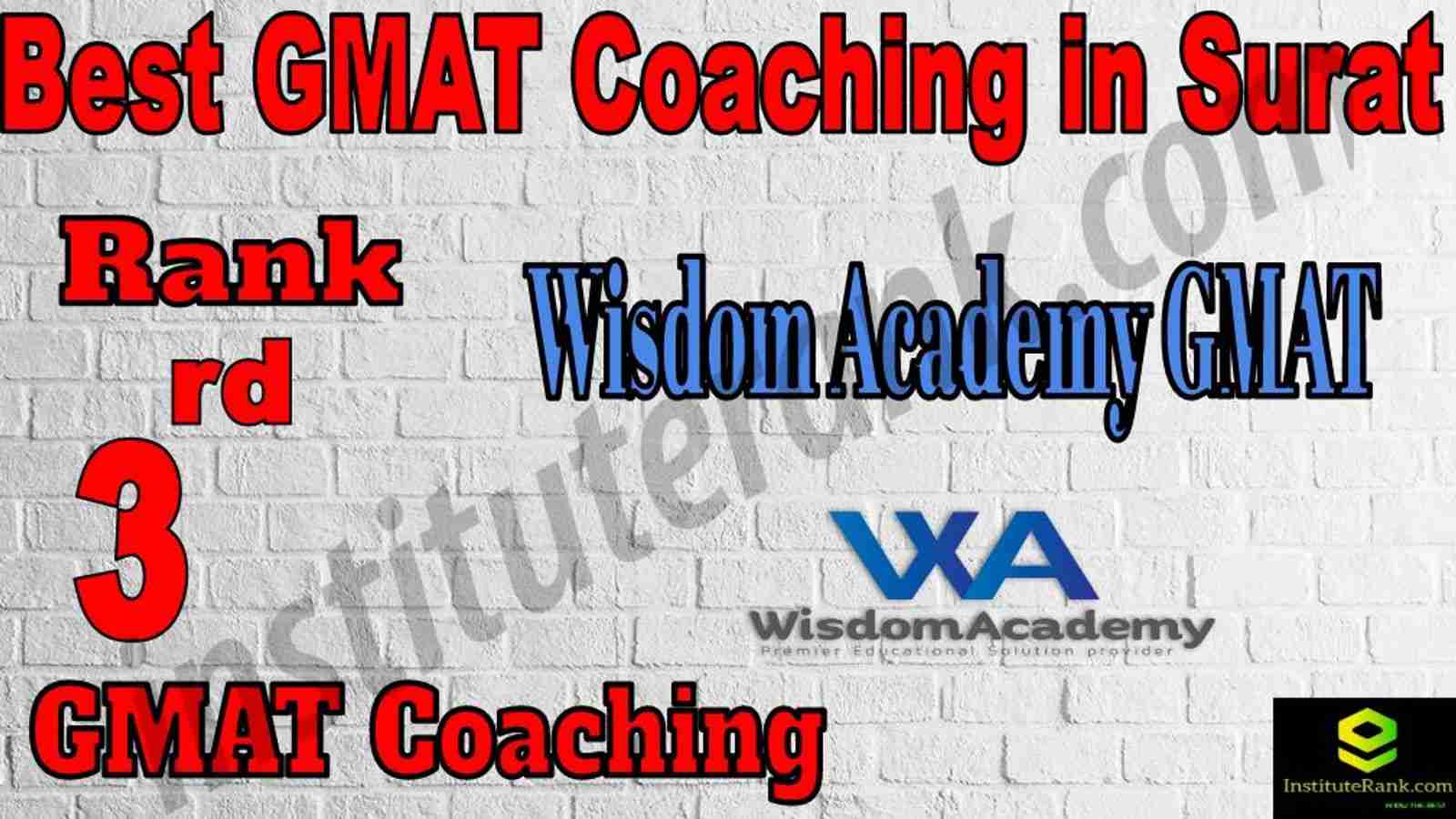 3rd Best GMAT Coaching in Surat