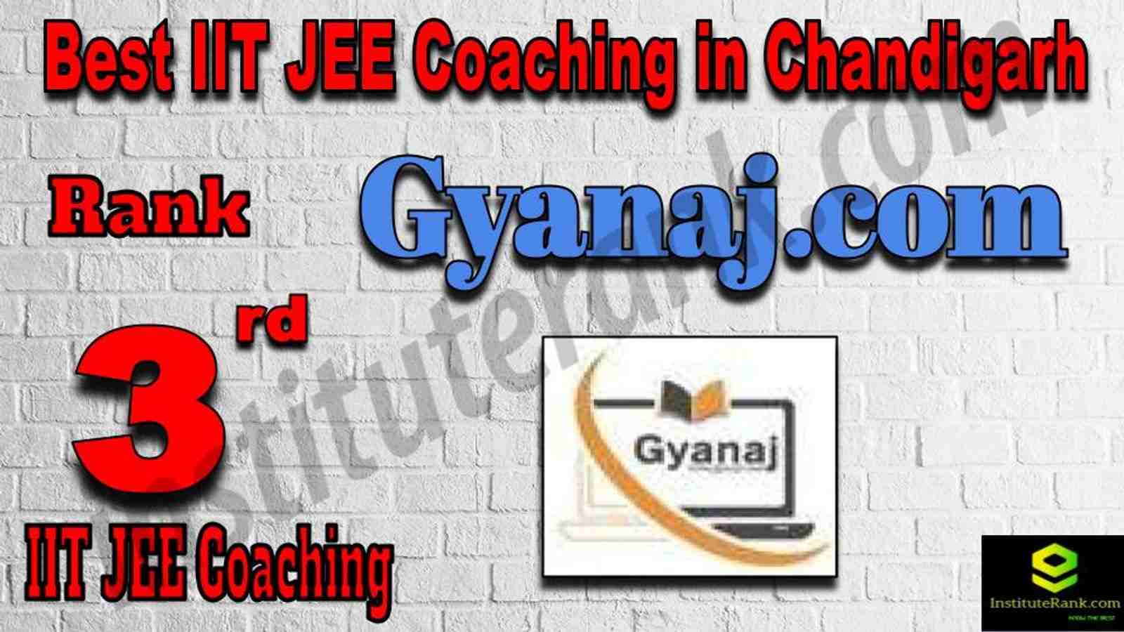 3rd Best IIT JEE Coaching in Chandigarh