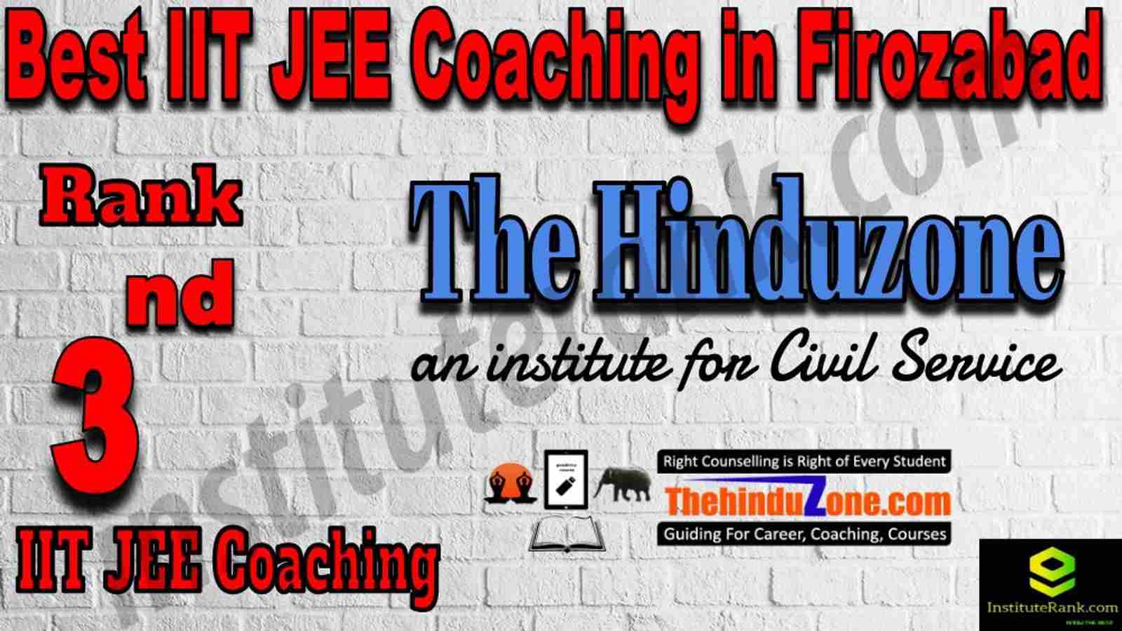 3rd Best IIT JEE Coaching in Firozabad