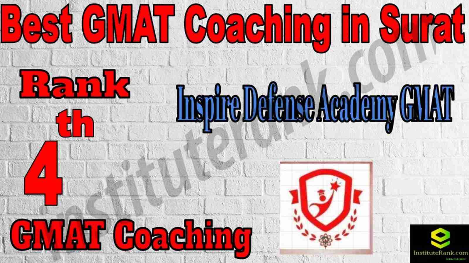 4th Best GMAT Coaching in Surat